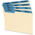 Oxford Laminated Tab Index Card Guides (OXF04613)