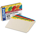 Oxford A-Z Laminated Tab Card Guides (OXF05827)