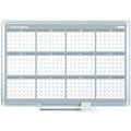 MasterVision 36" 12-month Calendar Planning Board (BVCGA03106830)