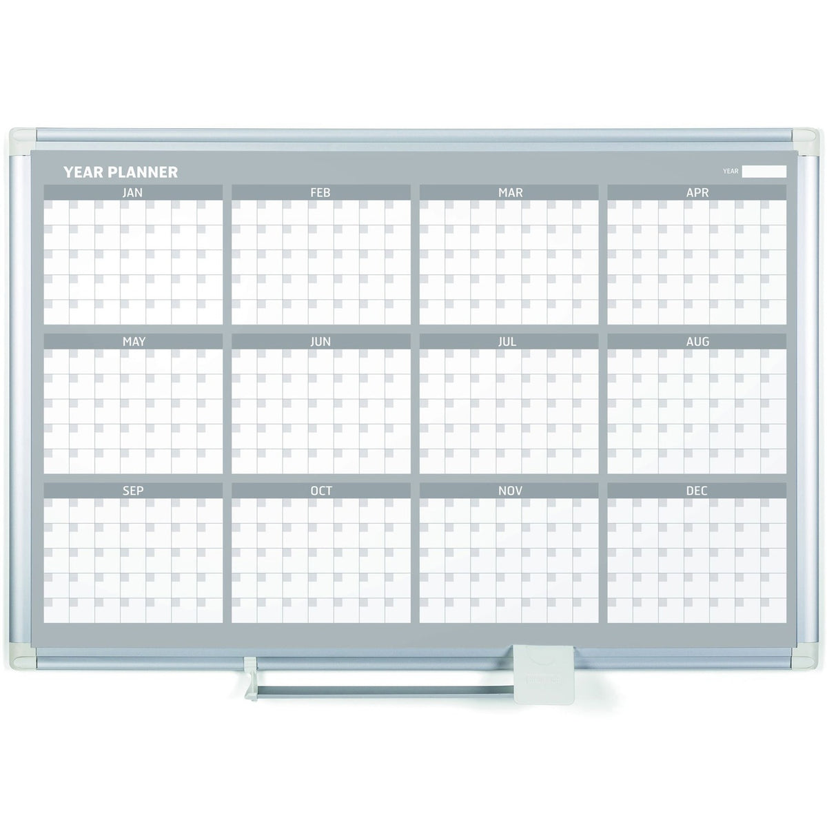 MasterVision 36" 12-month Calendar Planning Board (BVCGA03106830)