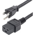 StarTech 10ft Heavy Duty Power Cord, 5-15p To C19 (PXT515191410)