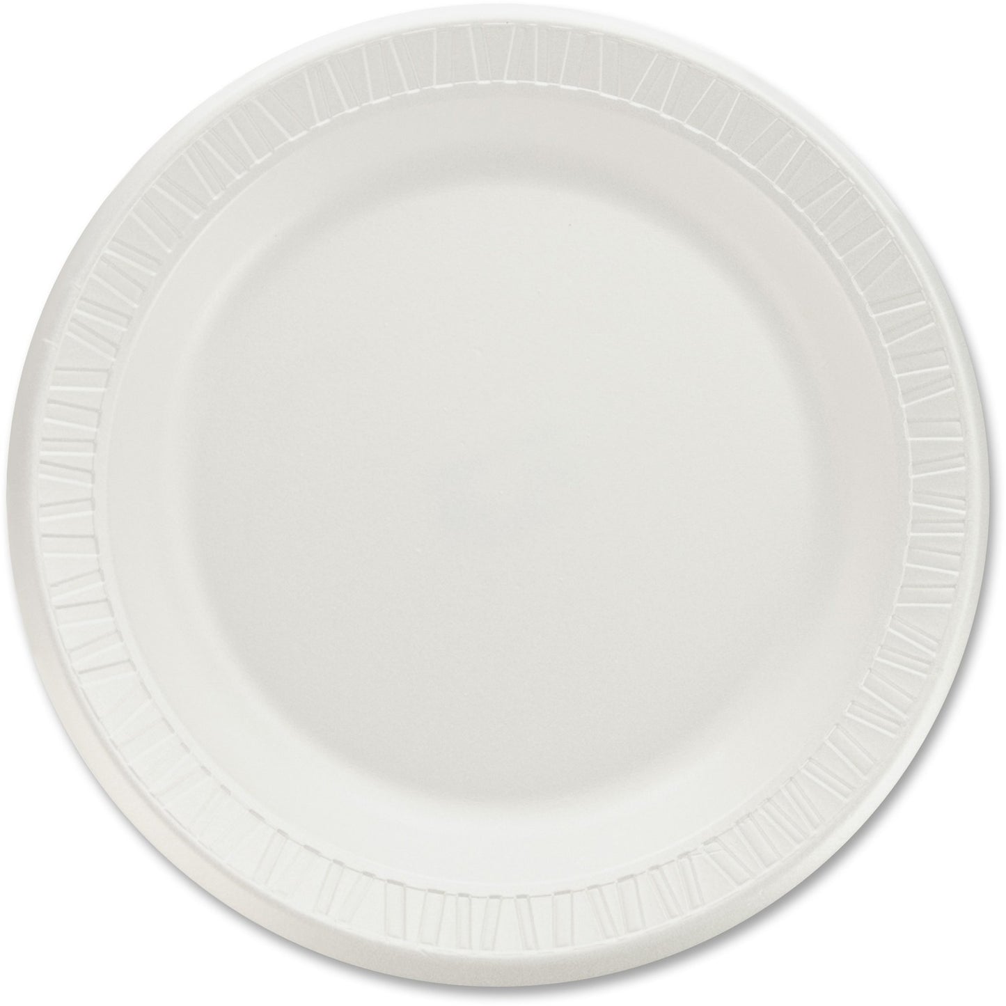 Dart Quiet Classic 9" Laminated Foam Plates (DCC9PWQRPK)