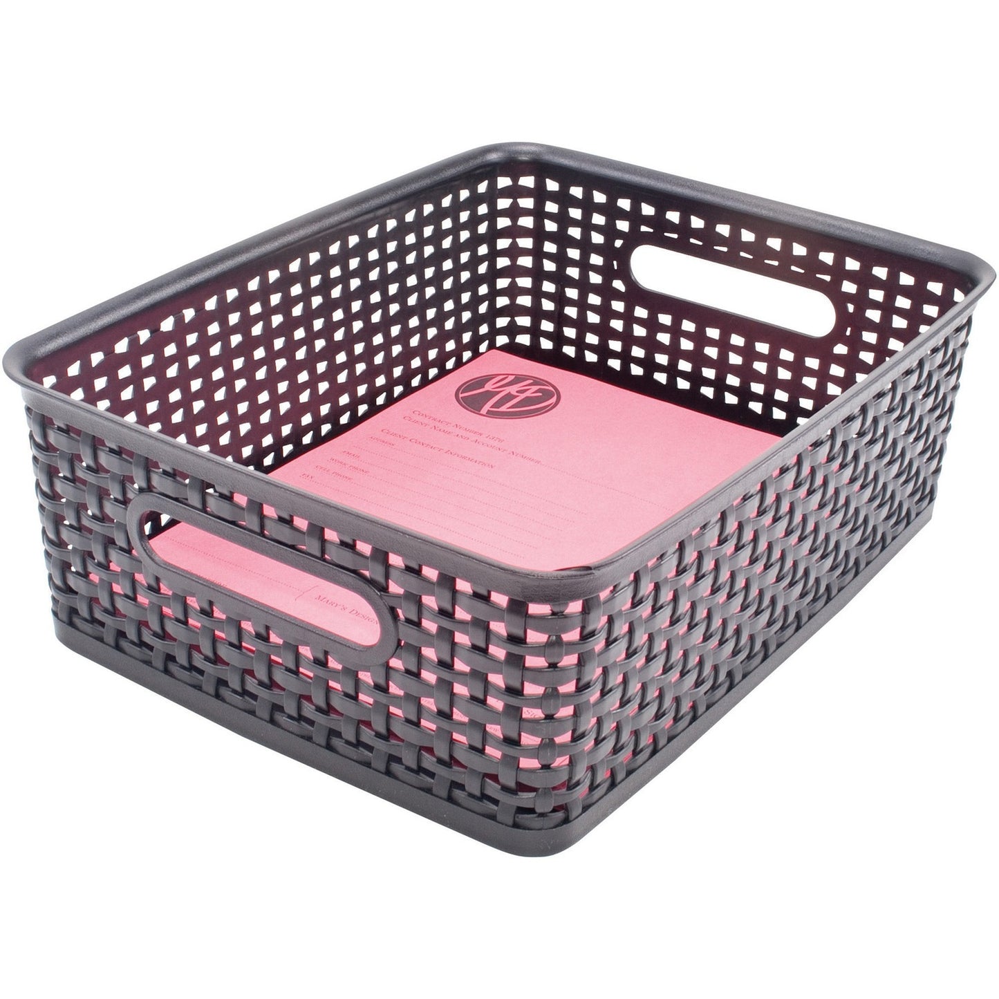 Advantus Plastic Weave Bins (AVT40327)