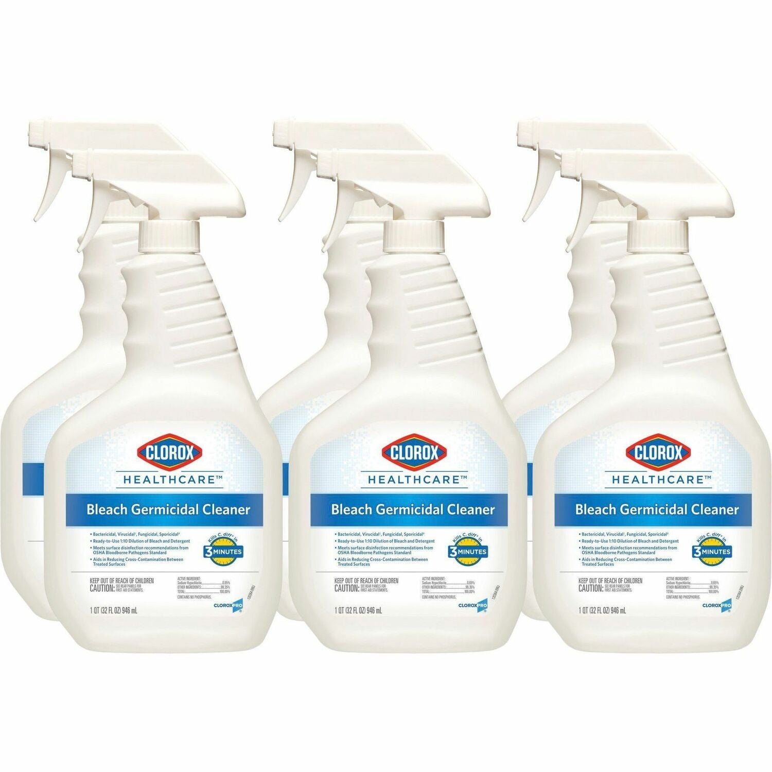 Clorox Healthcare Bleach Germicidal Cleaner (CLO68970)