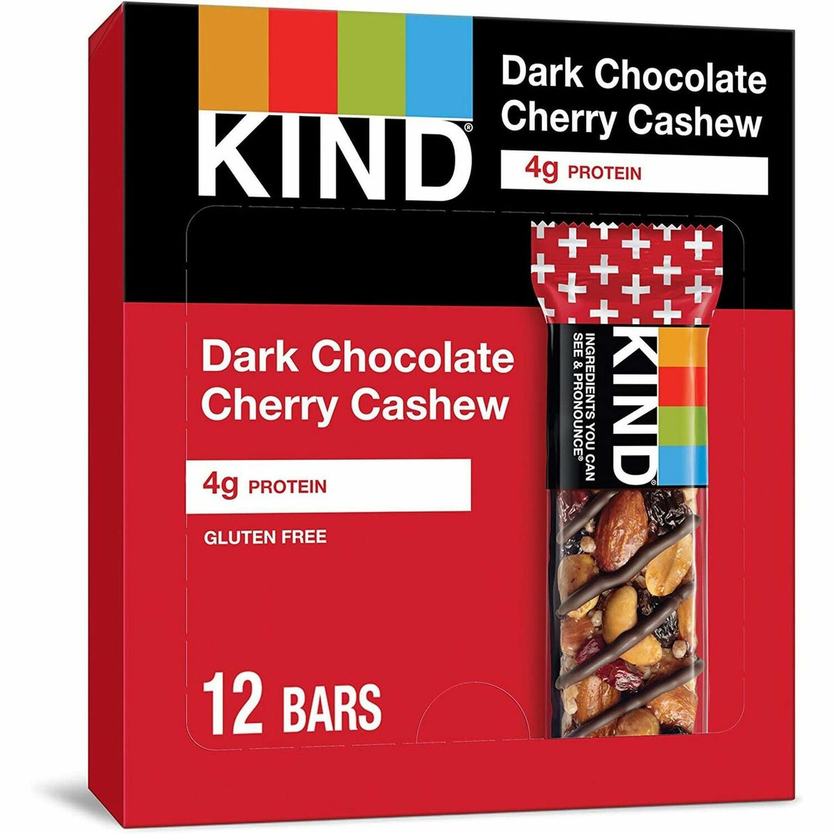 KIND Dark Chocolate Cherry Cashew Nut Bars (KND17250)