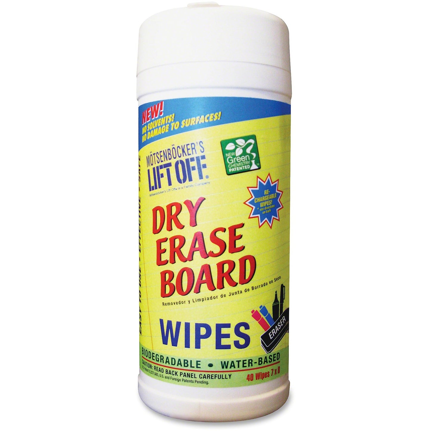 Motsenbocker's Lift-Off Motsenbocker's Lift-Off Lift Off Dry Erase Board Wipes (MOT42703EACH)