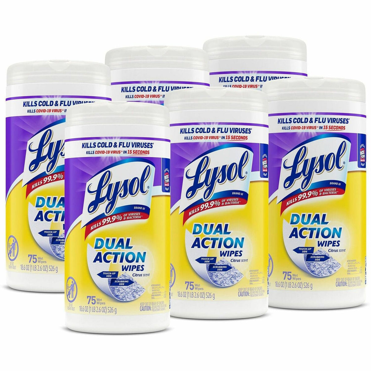 LYSOL Dual Action Wipes (RAC81700CT)