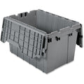 Akro-Mils Attached Lid Storage Container (AKM39120GREY)