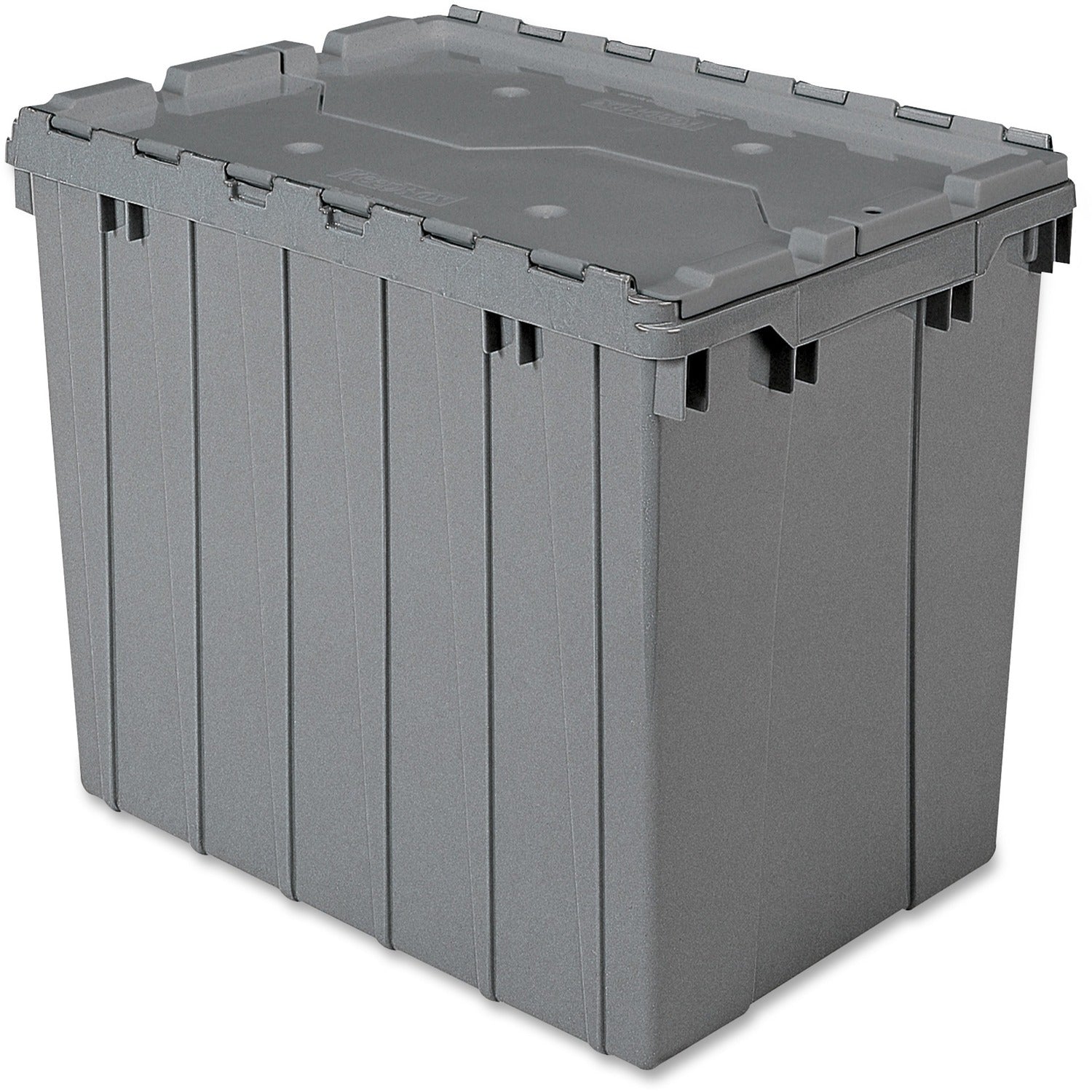 Akro-Mils Attached Lid Storage Container (AKM39170GREY)