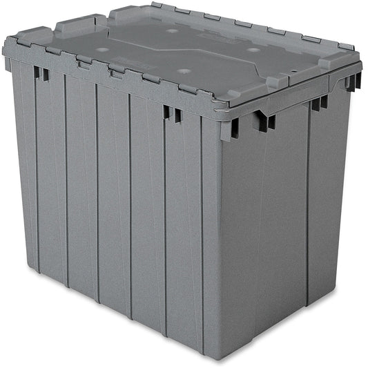 Akro-Mils Attached Lid Storage Container (AKM39170GREY)