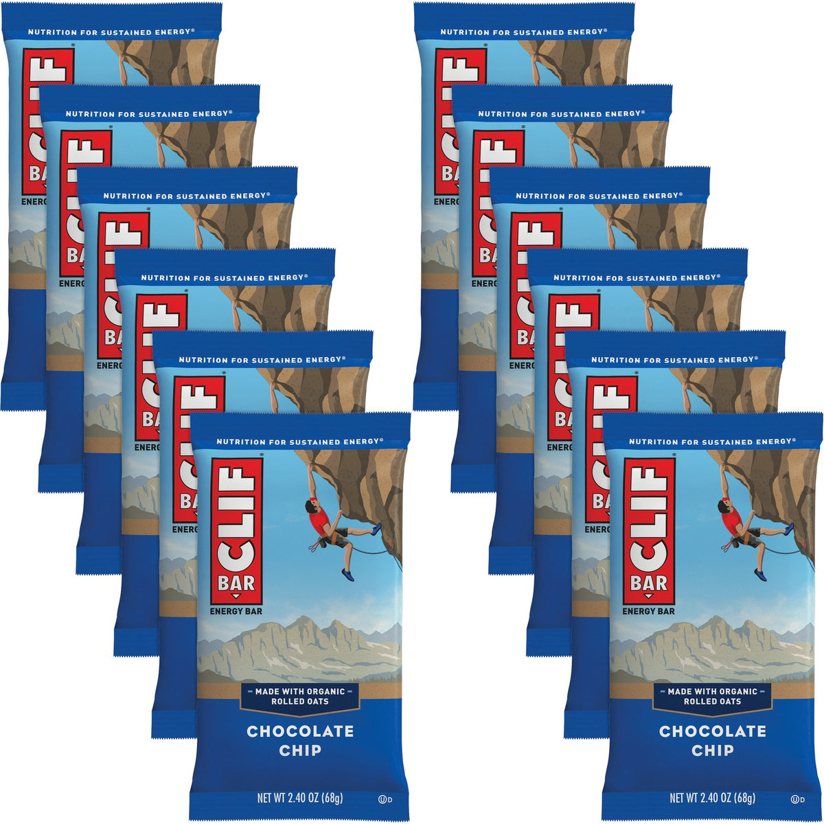 CLIF Bar Chocolate Chip Energy Bar (CBC160004)