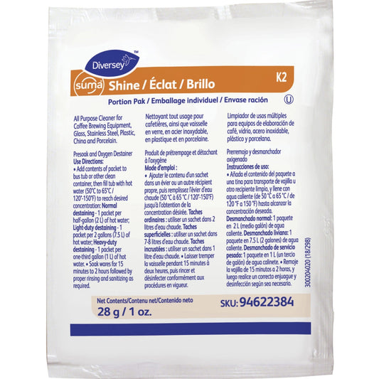 Diversey Suma Shine Portion Pak (DVO94622384)