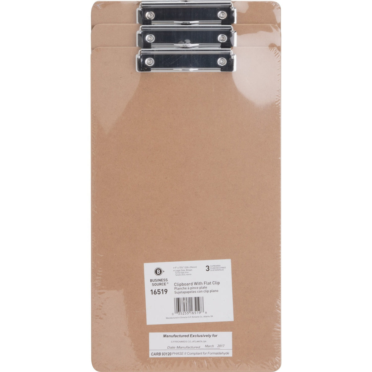 Business Source Legal-size Clipboard (BSN16519)