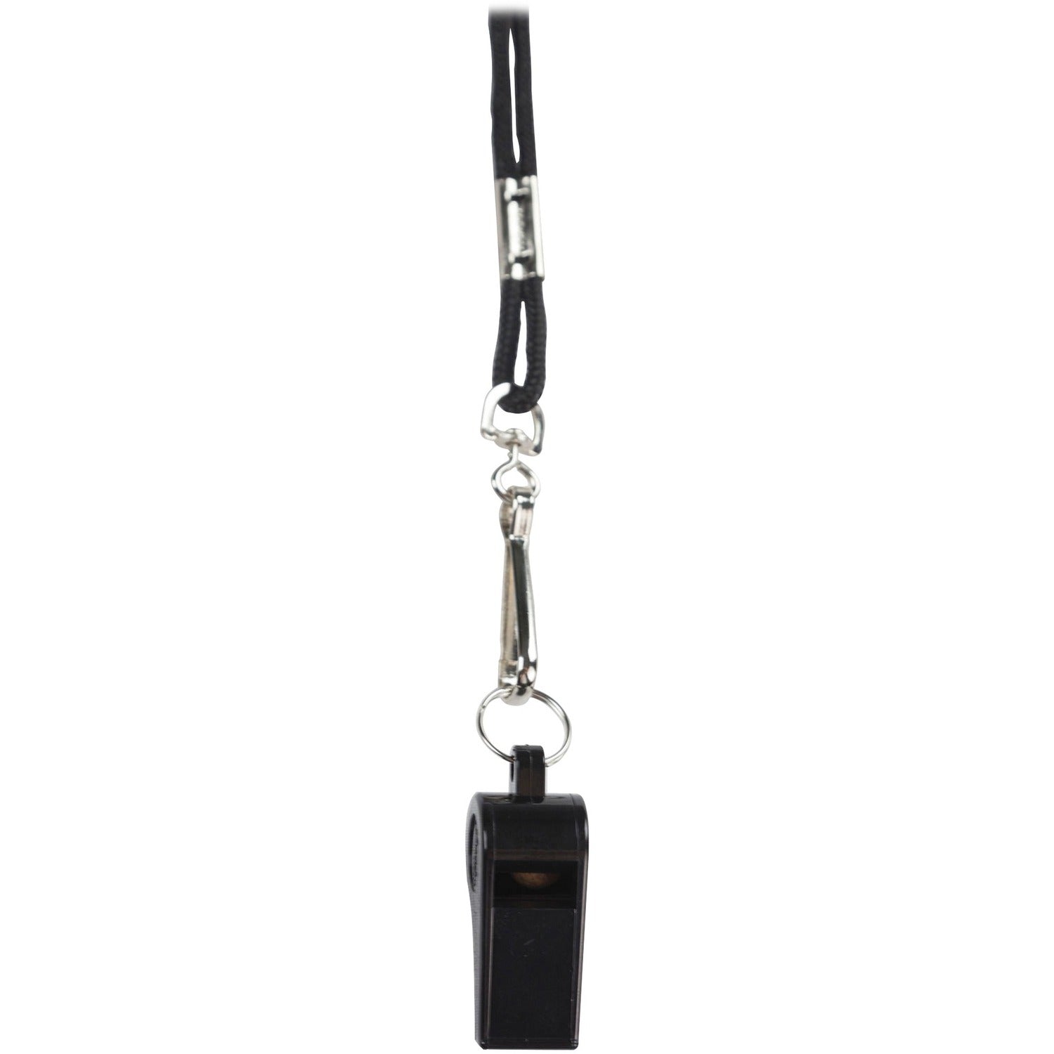 Champion Sports Plastic Whistle/Bulk Lanyard Pack (CSIBP601)