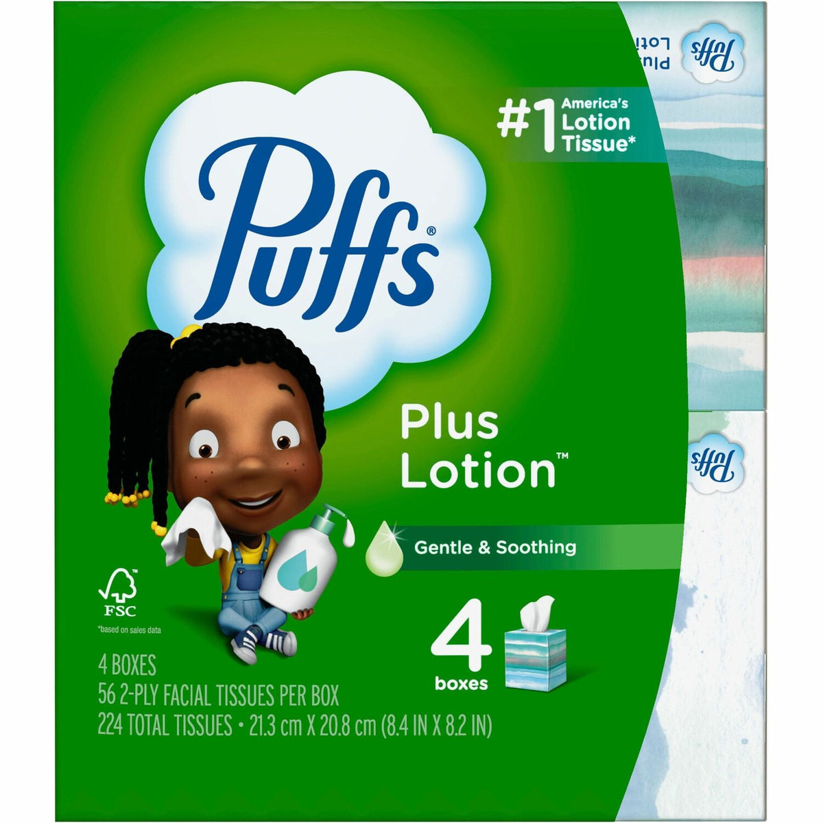 Puffs Plus Lotion Facial Tissues (PGC34899)