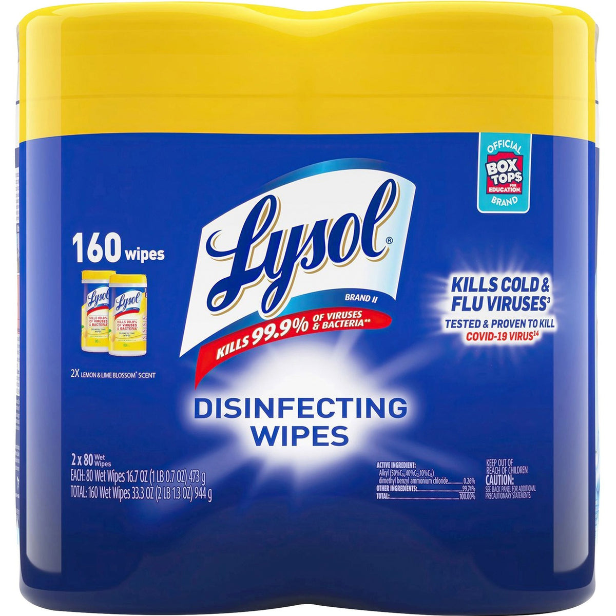LYSOL Disinfecting Wipes (RAC80296PK)