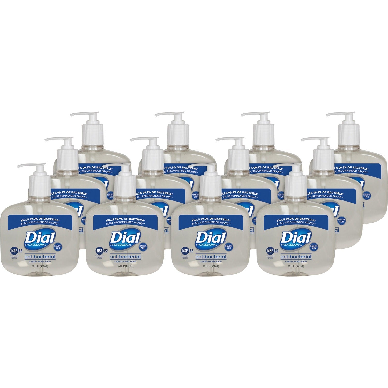 Dial Sensitive Skin Antibacterial Liquid Hand Soap (DIA80784)