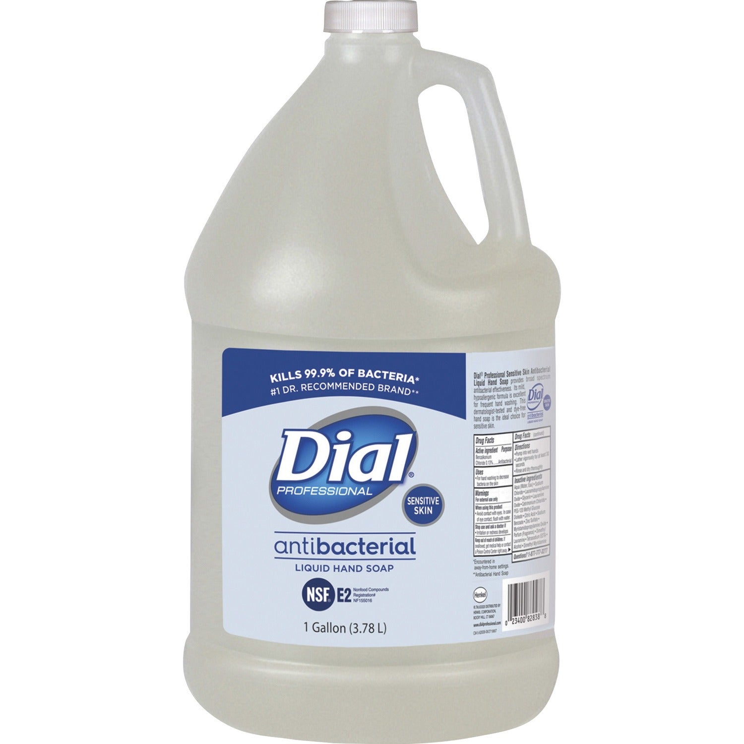 Dial Sensitive Skin Antibacterial Liquid Hand Soap Refill (DIA82838)