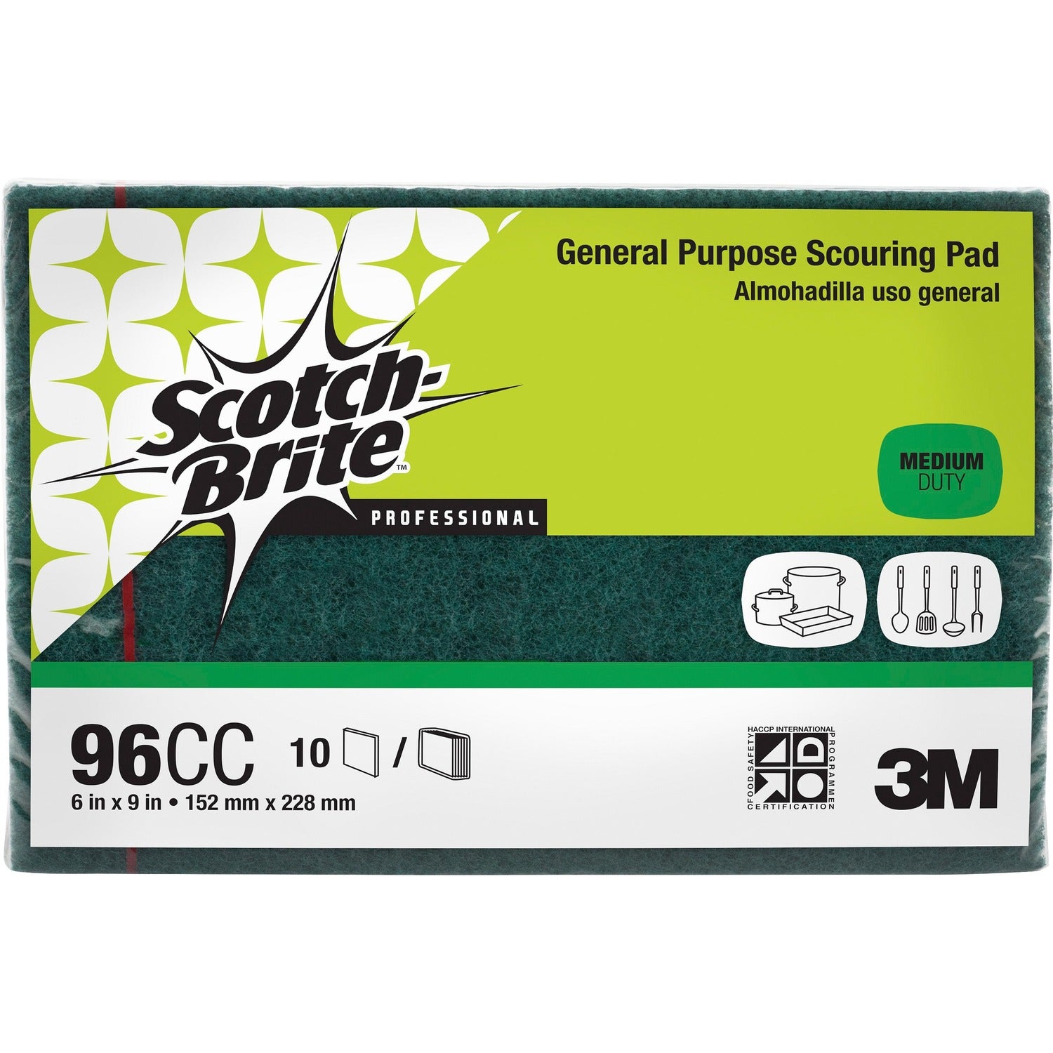 Scotch-Brite General-Purpose Scouring Pads (MMM96CCCT)