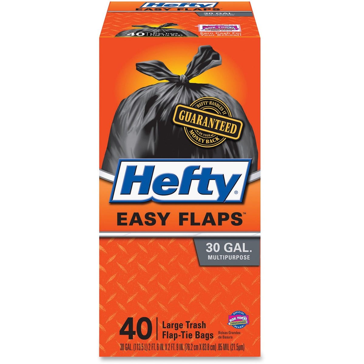 Hefty Easy Flaps 30-gallon Large Trash Bags (RFPE27744CT)