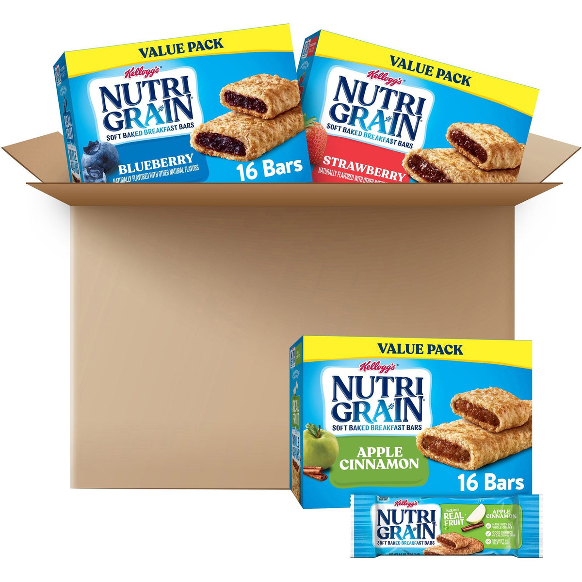 Nutri-Grain Soft Baked Breakfast Bar Assortment (KEB05872)