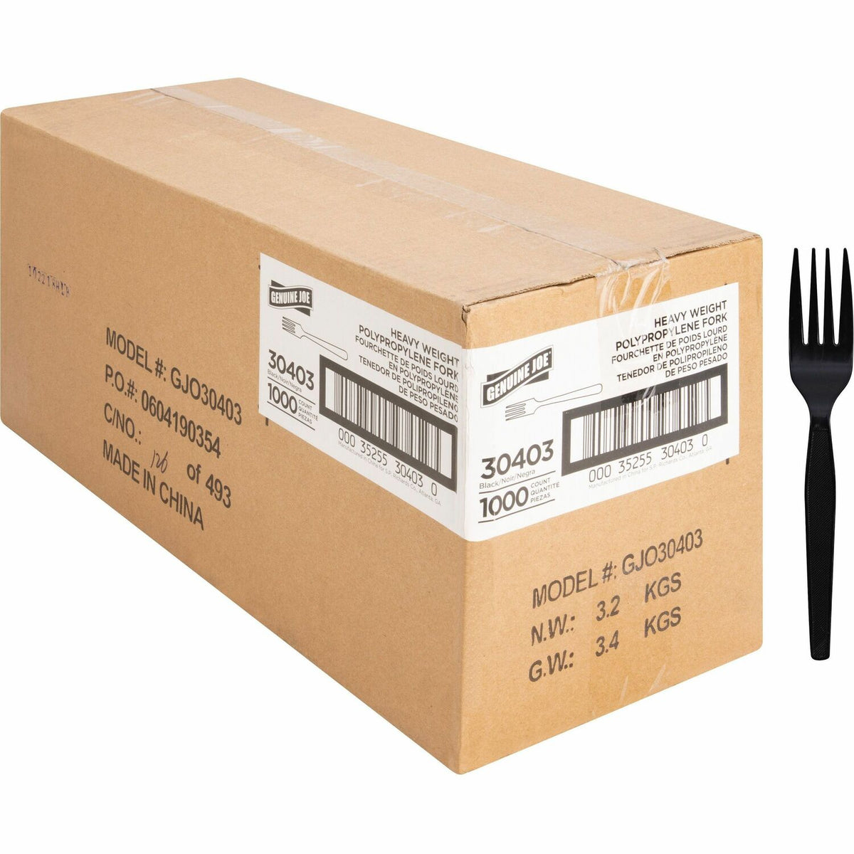 Genuine Joe Heavyweight Fork (GJO30403)