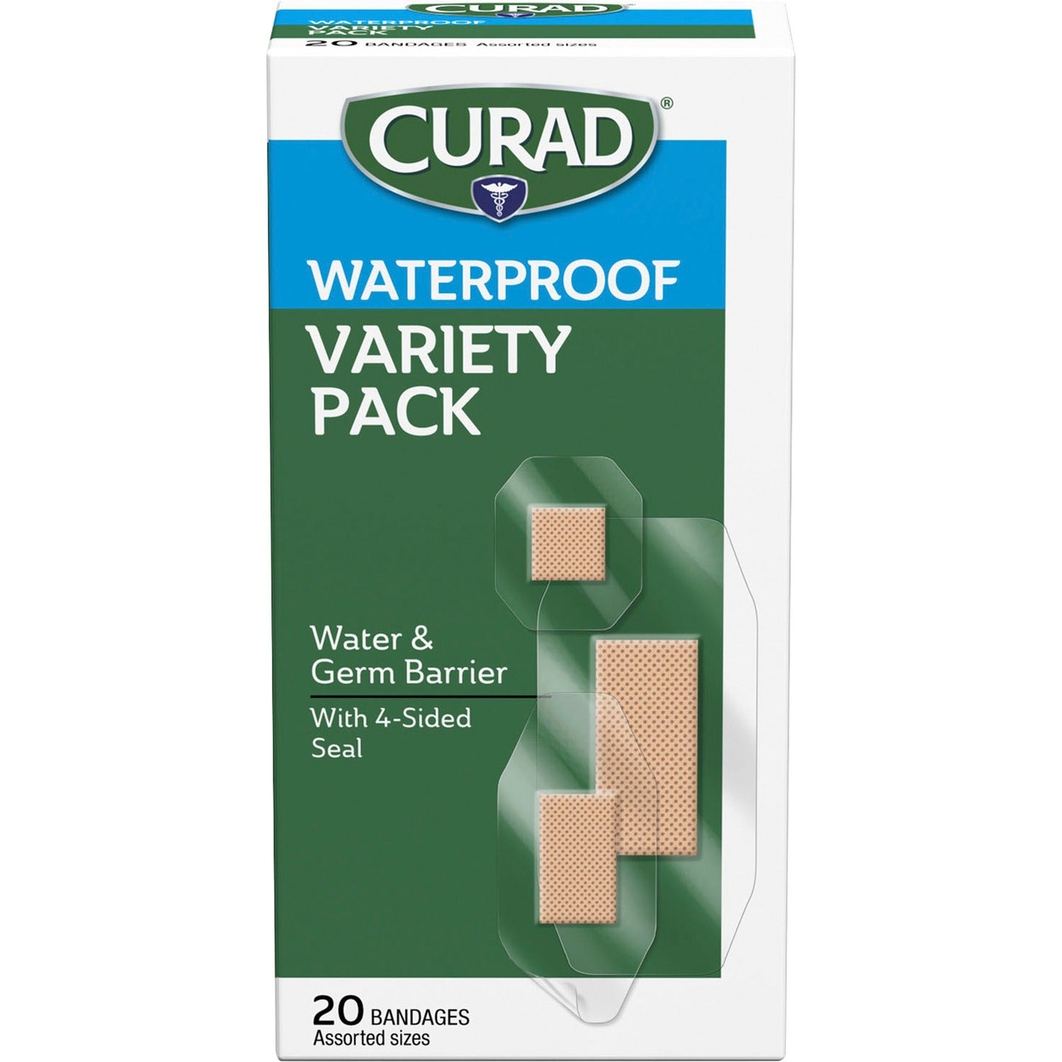 Curad Assorted Waterproof Transparent Bandages (MIICUR5108)
