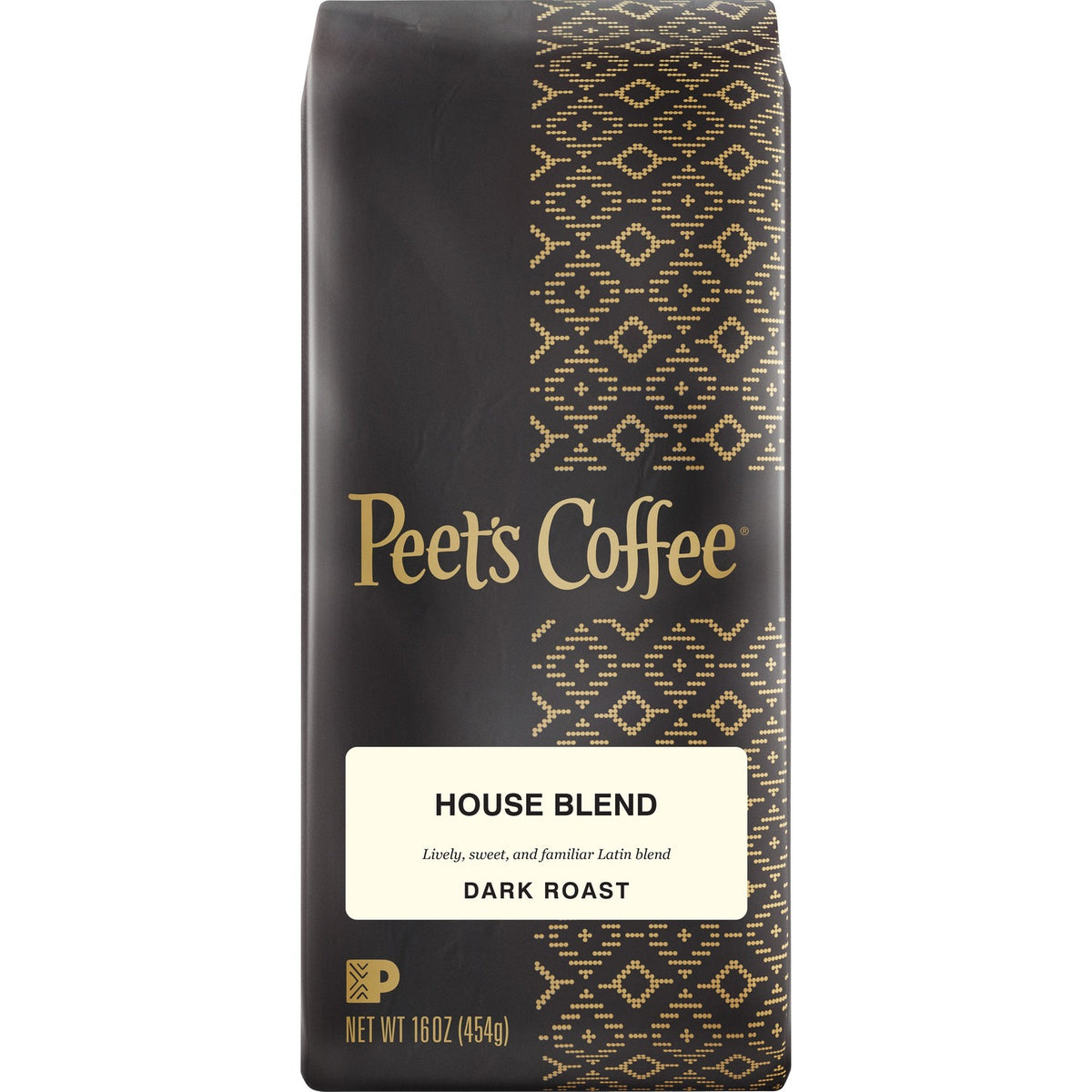 Peet's Coffee Ground House Blend Coffee (PEE501619)