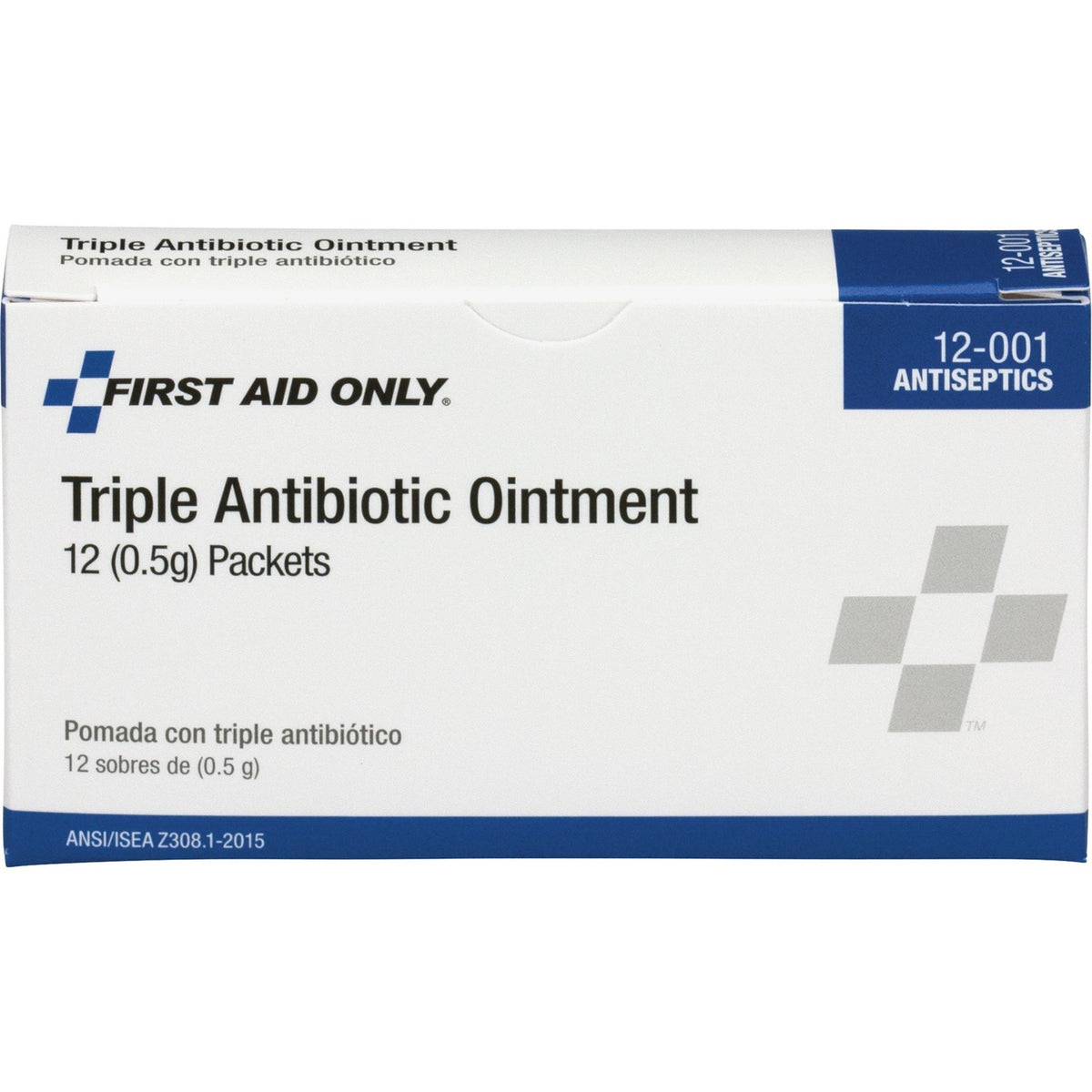 First Aid Only Triple Antibiotic Ointment Packets (FAO12001)