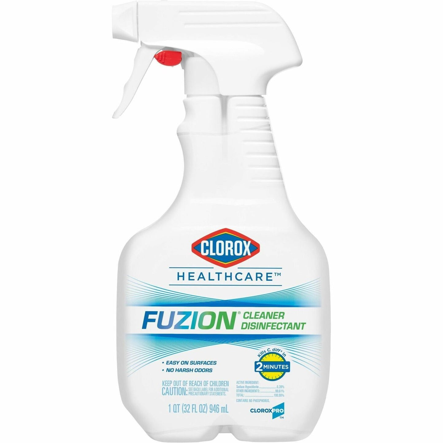 Clorox Fuzion Cleaner Disinfectant (CLO31478EA)