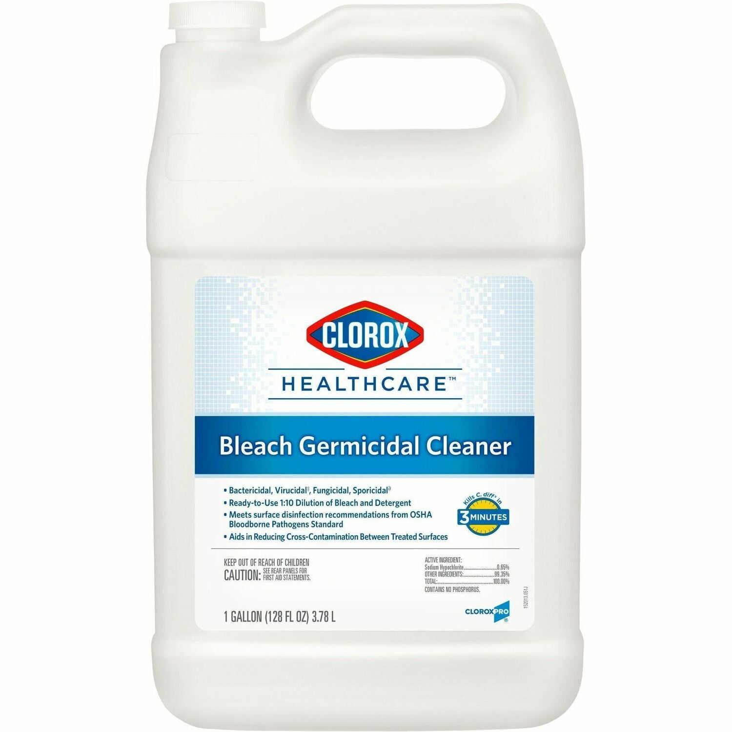 Clorox Healthcare Bleach Germicidal Cleaner Refill (CLO68978)