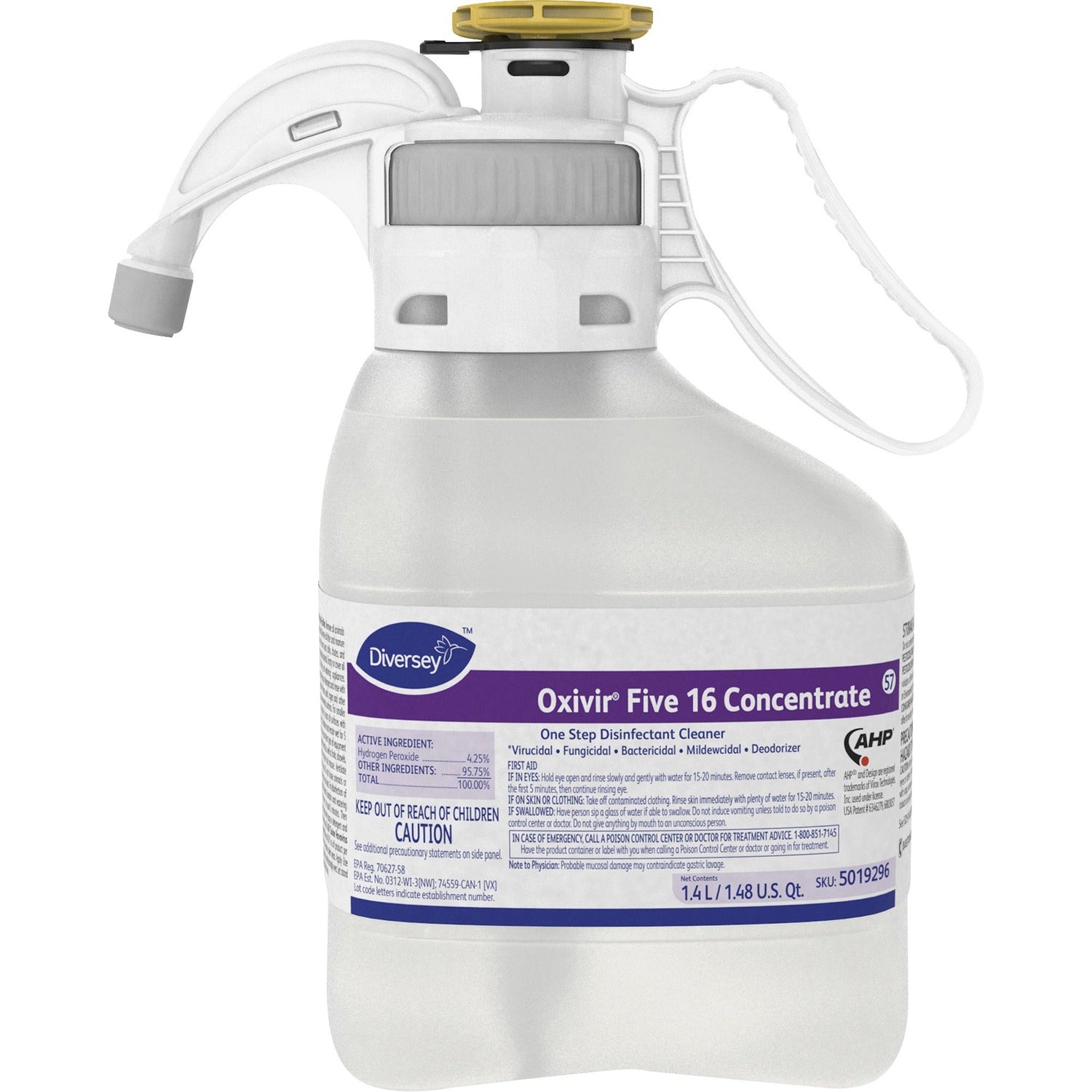 Diversey Oxivir Five 16 Disinfectant Cleaner (DVO5019296)