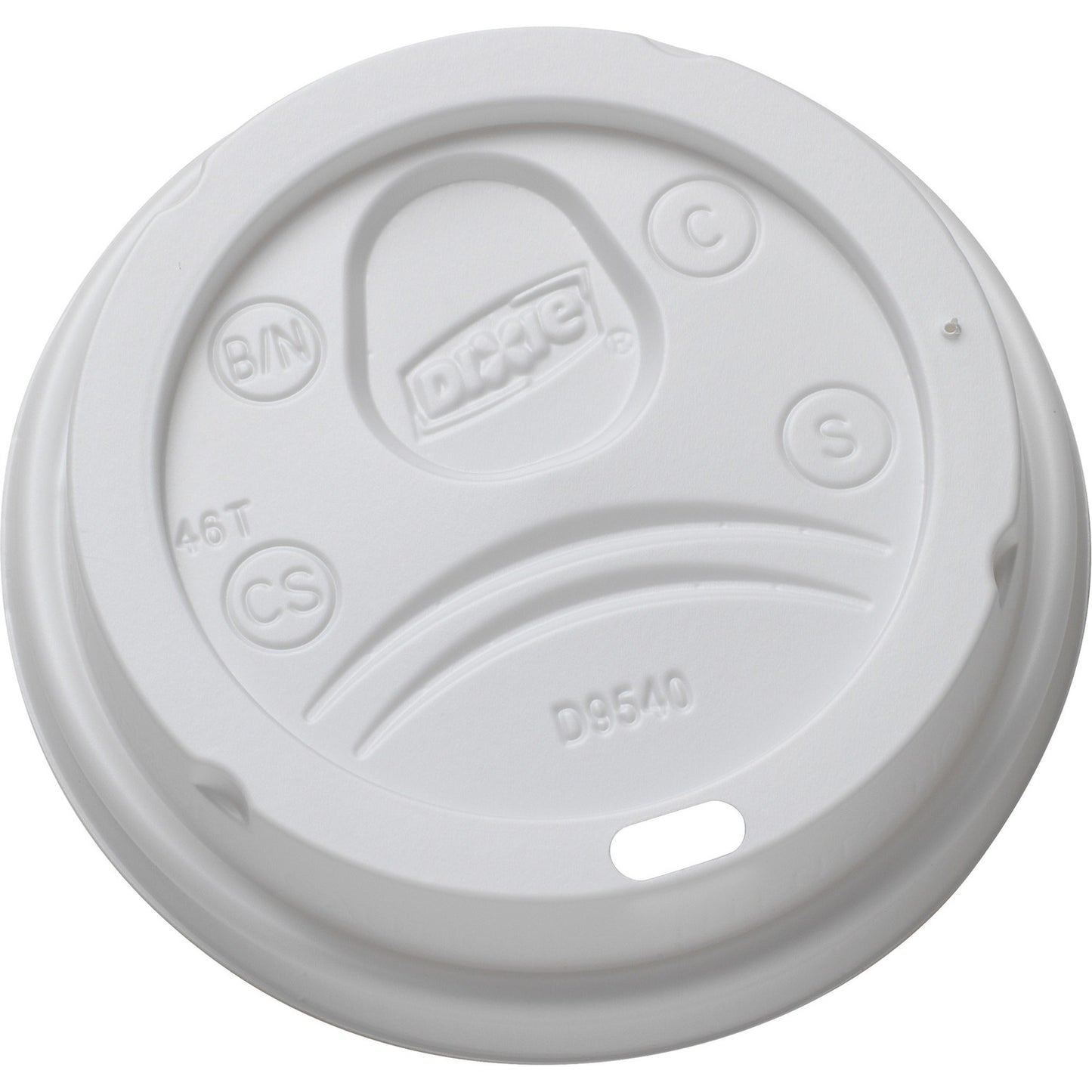 Dixie Medium-size Hot Cup Lids by GP Pro (DXEDL9540CT)