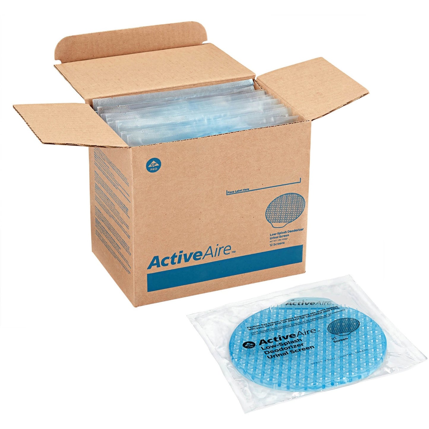 ActiveAire Low-Splash Deodorizer Urinal Screens (GPC48260)