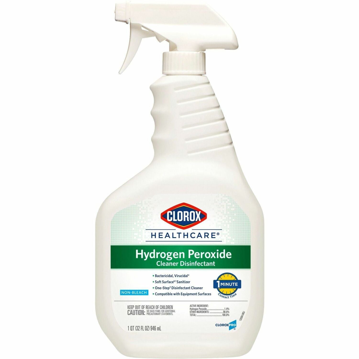 Clorox Healthcare Hydrogen Peroxide Cleaner Disinfectant Spray (CLO30828)