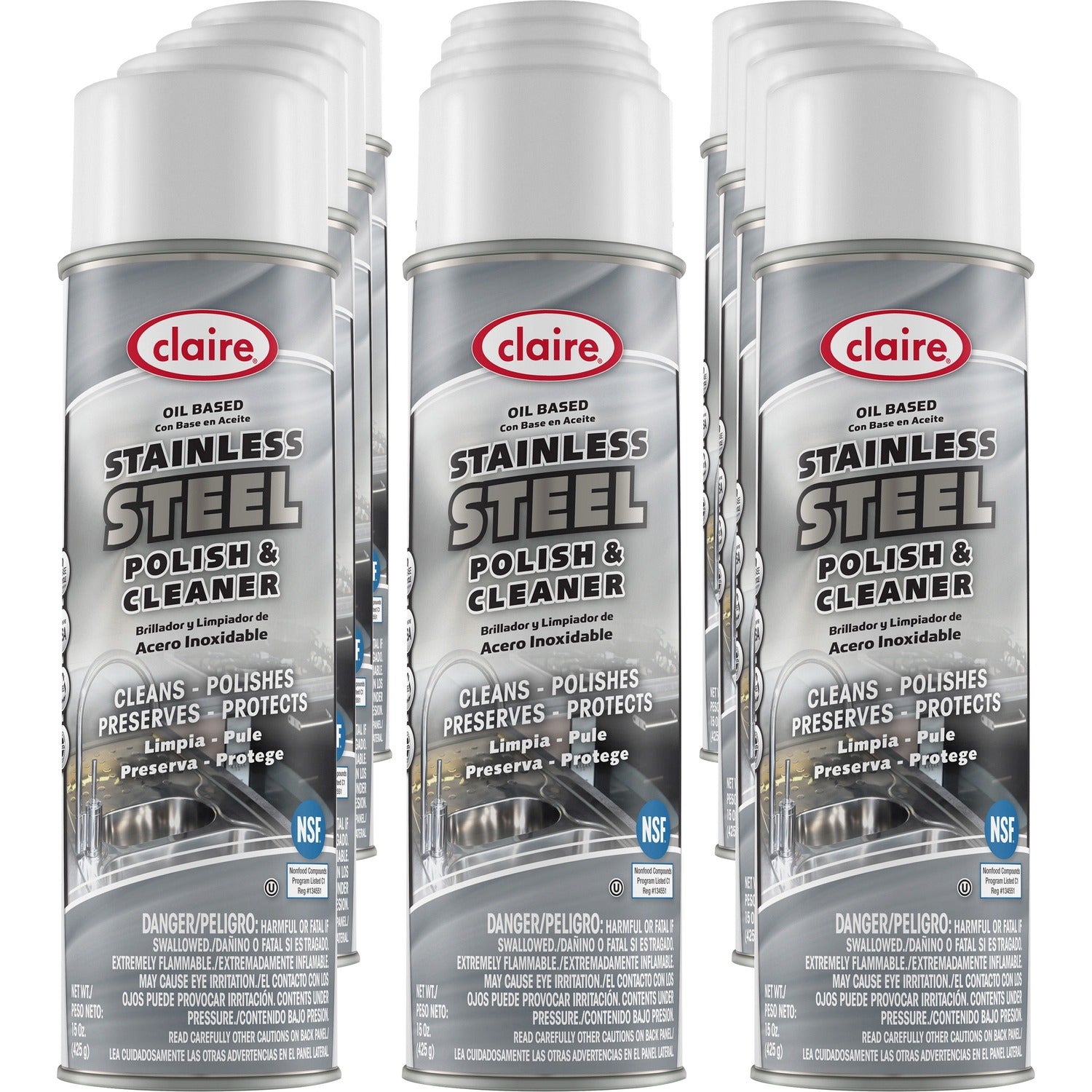 Claire Stainless Steel Polish and Cleaner (CGCCL841)