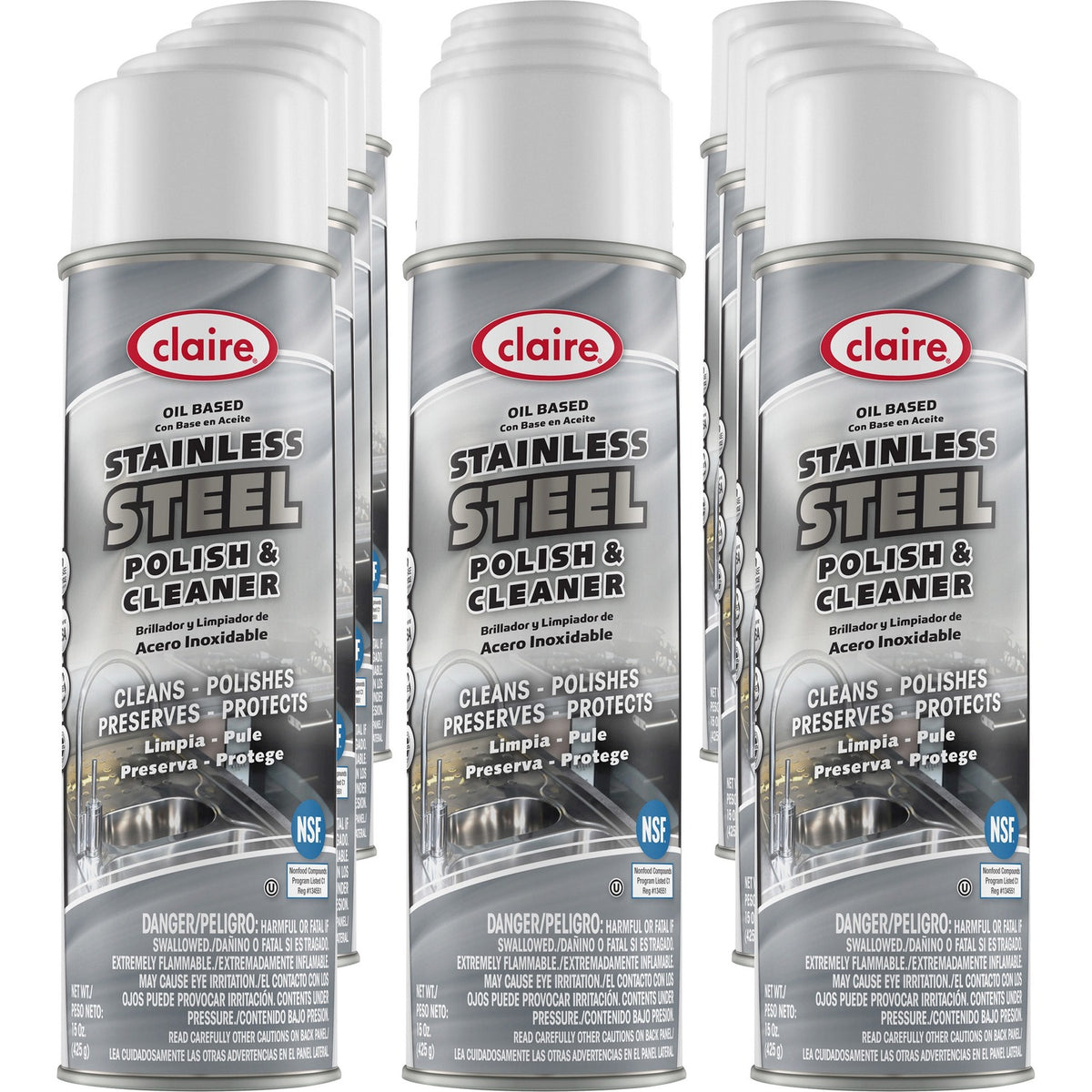 Claire Stainless Steel Polish and Cleaner (CGCCL841)