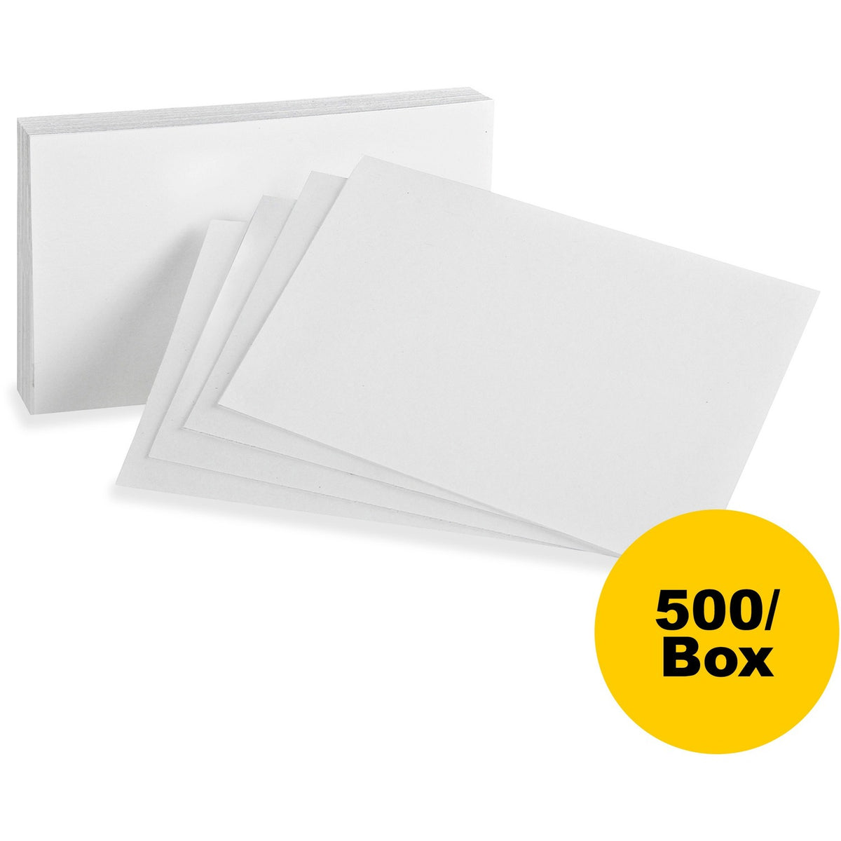 Oxford Plain Index Cards (OXF50BX)