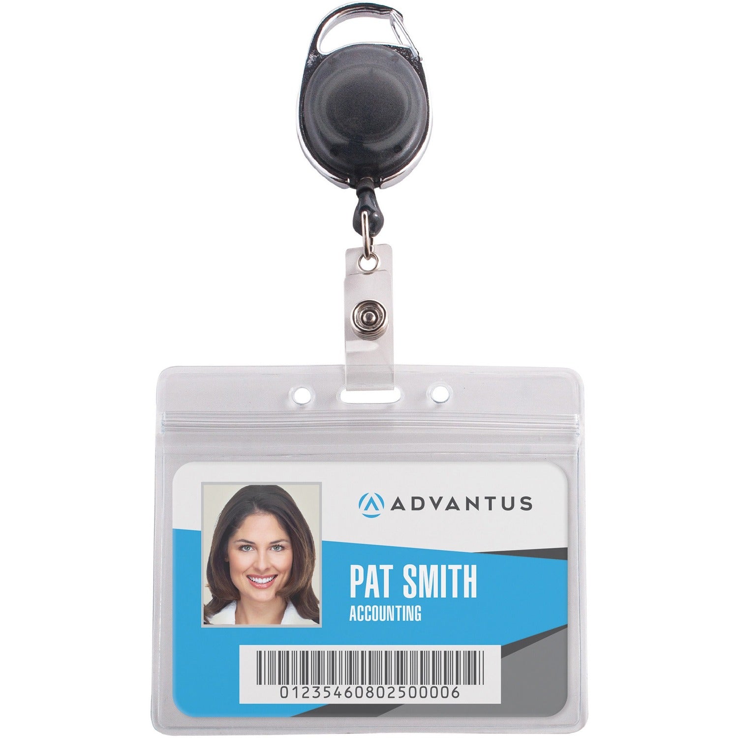 Advantus Badge Reel Holder Combo Pack (AVT91130)