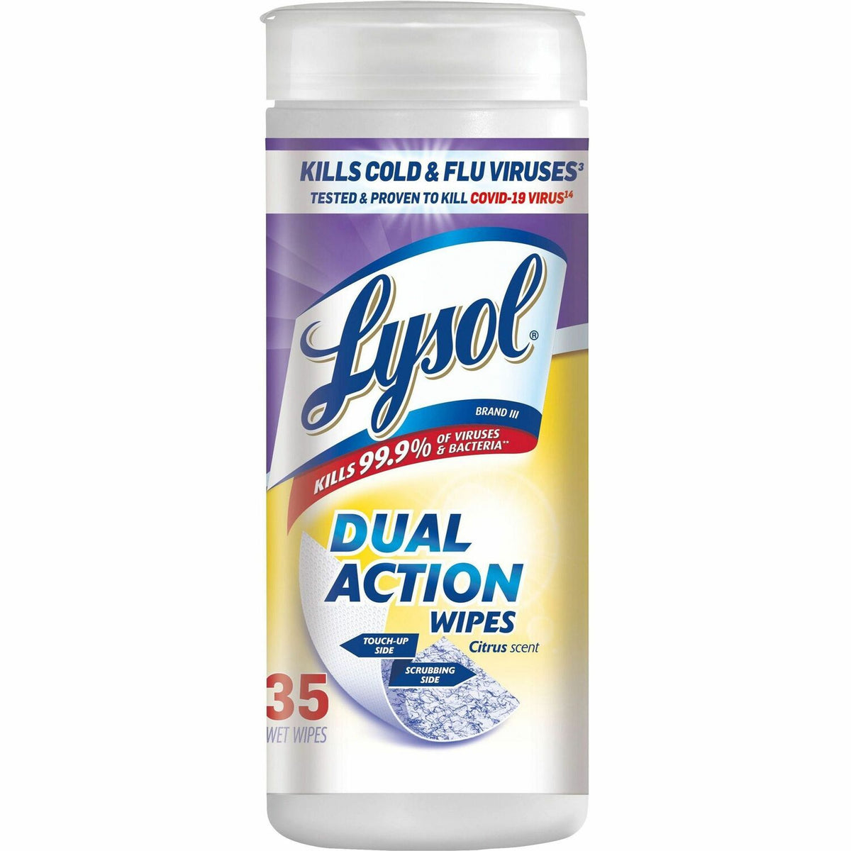 LYSOL Dual Action Wipes (RAC81143)