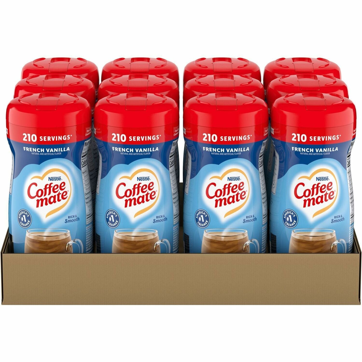 Coffee-mate Coffee-mate French Vanilla Powdered Creamer Canister - Gluten-Free (NES35775CT)