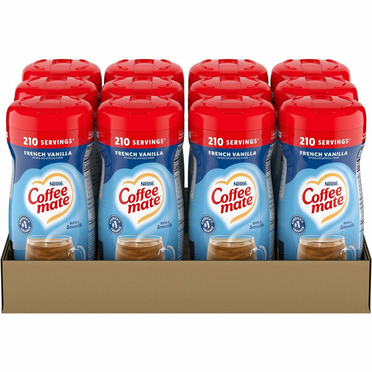 Coffee-mate Coffee-mate French Vanilla Powdered Creamer Canister - Gluten-Free (NES35775CT)