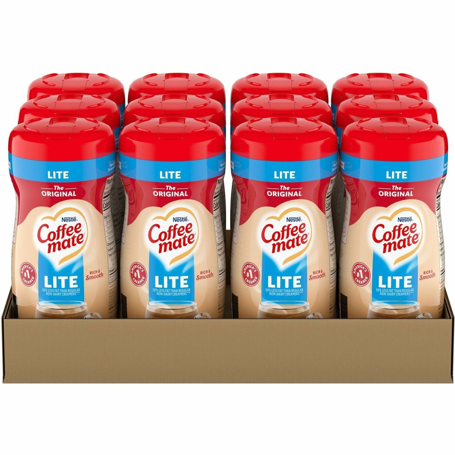 Coffee-mate Coffee-mate Original Lite Powdered Creamer Canister - Gluten-Free (NES74185CT)