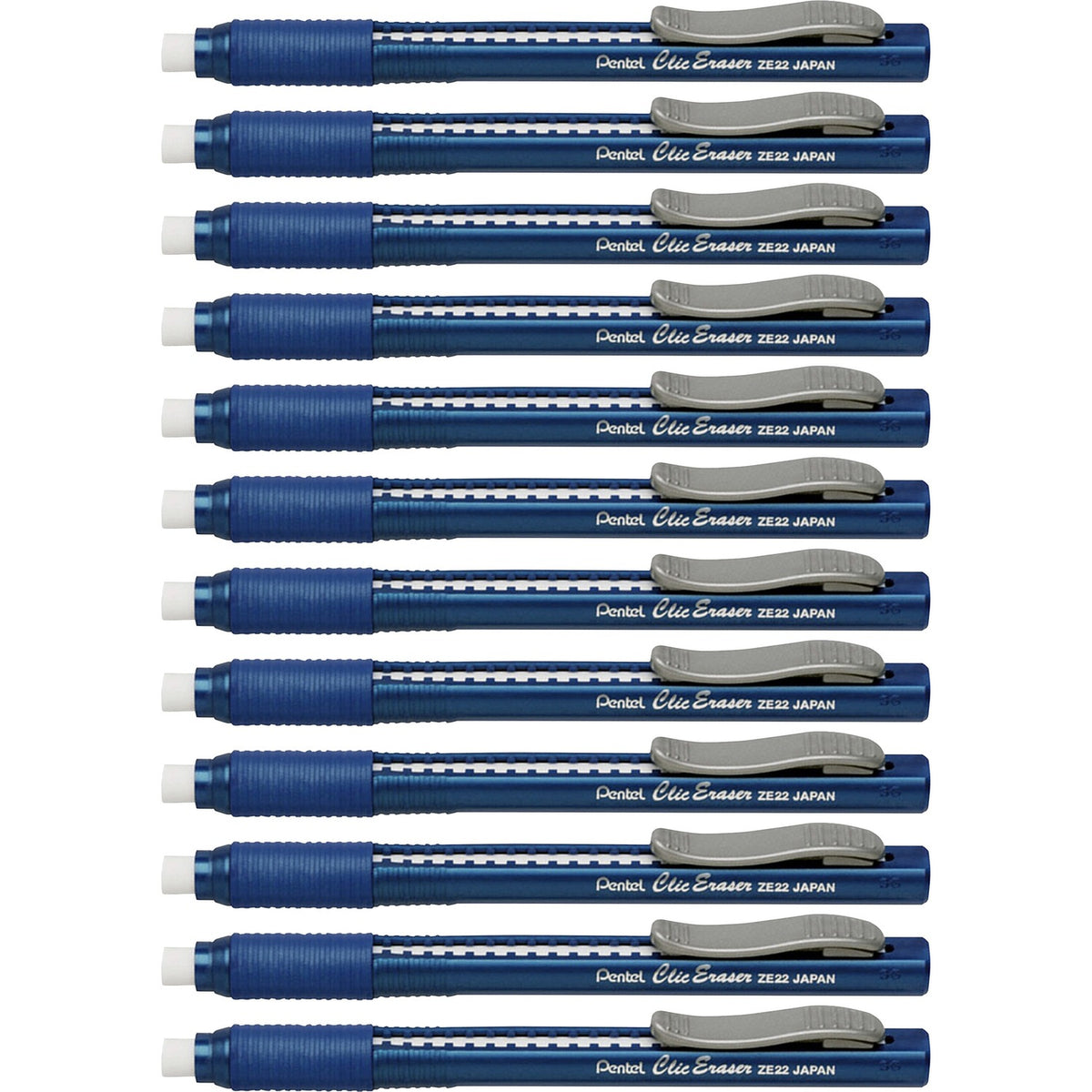 Pentel Rubber Grip Clic Eraser (PENZE22CBX)