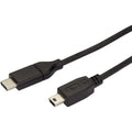 StarTech Usb C To Mini Usb Cable M/m 2m Usb 2.0 (USB2CMB2M)