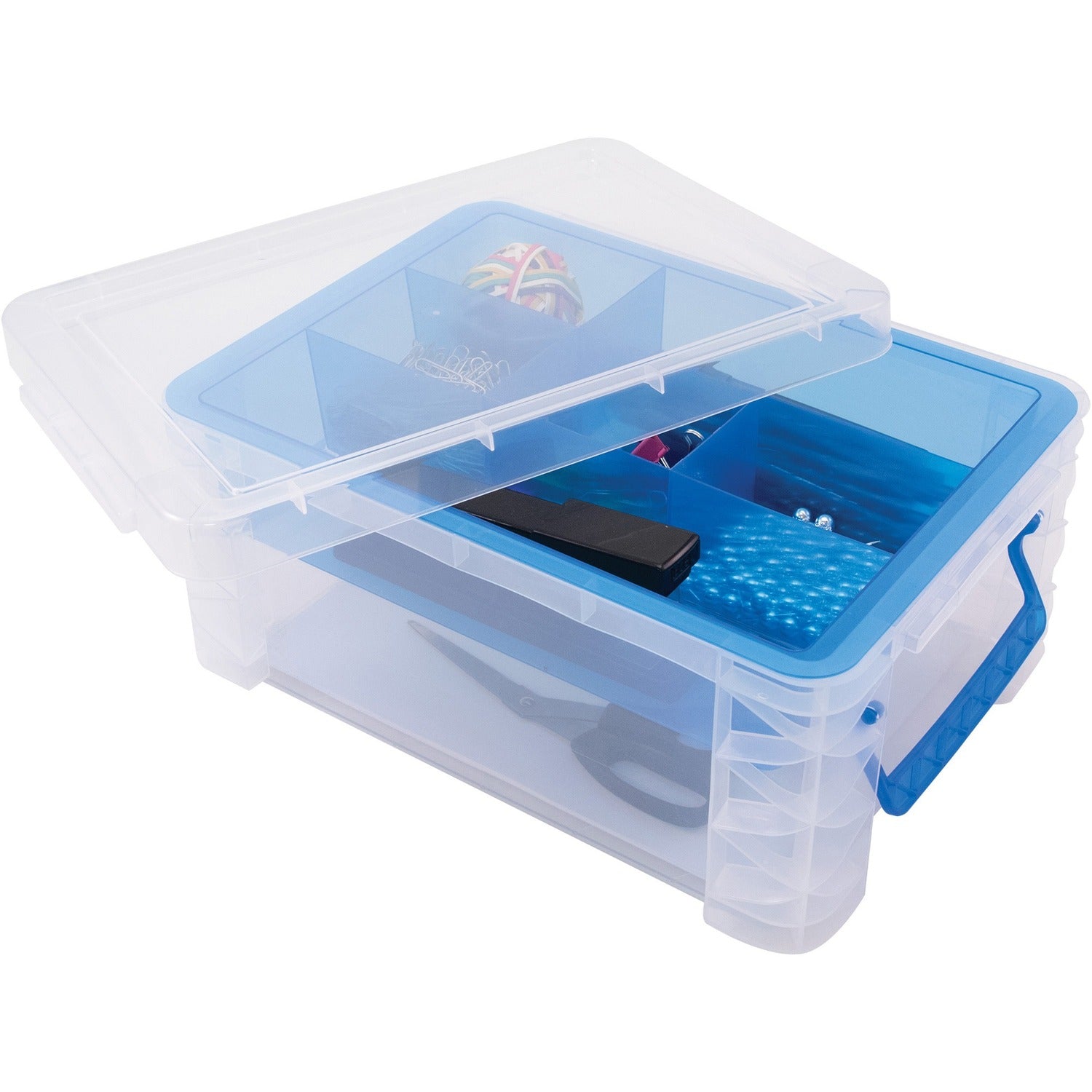 Advantus Super Stacker Divided Supply Box (AVT37371)