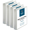 Business Source Round Ring View Binder (BSN09955BD)