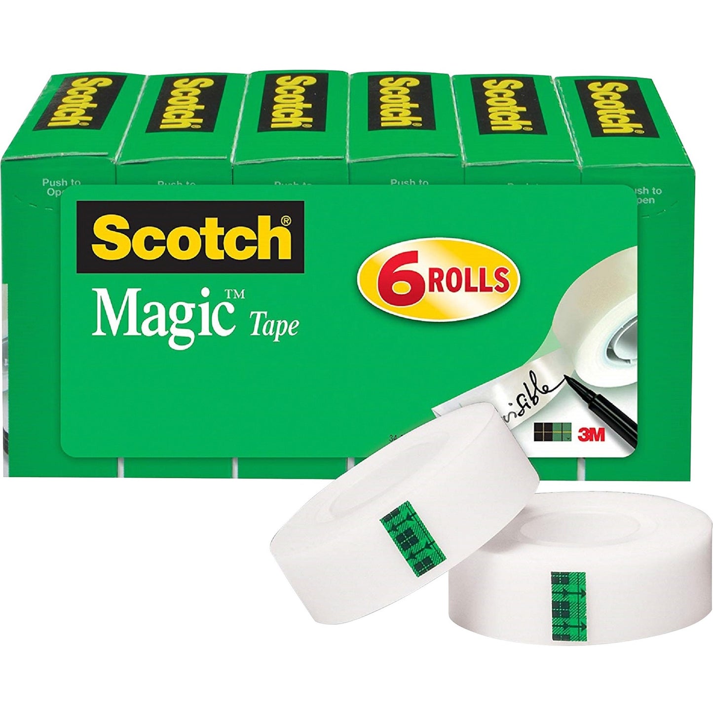 Scotch 3/4"W Magic Tape (MMM810K6BD)