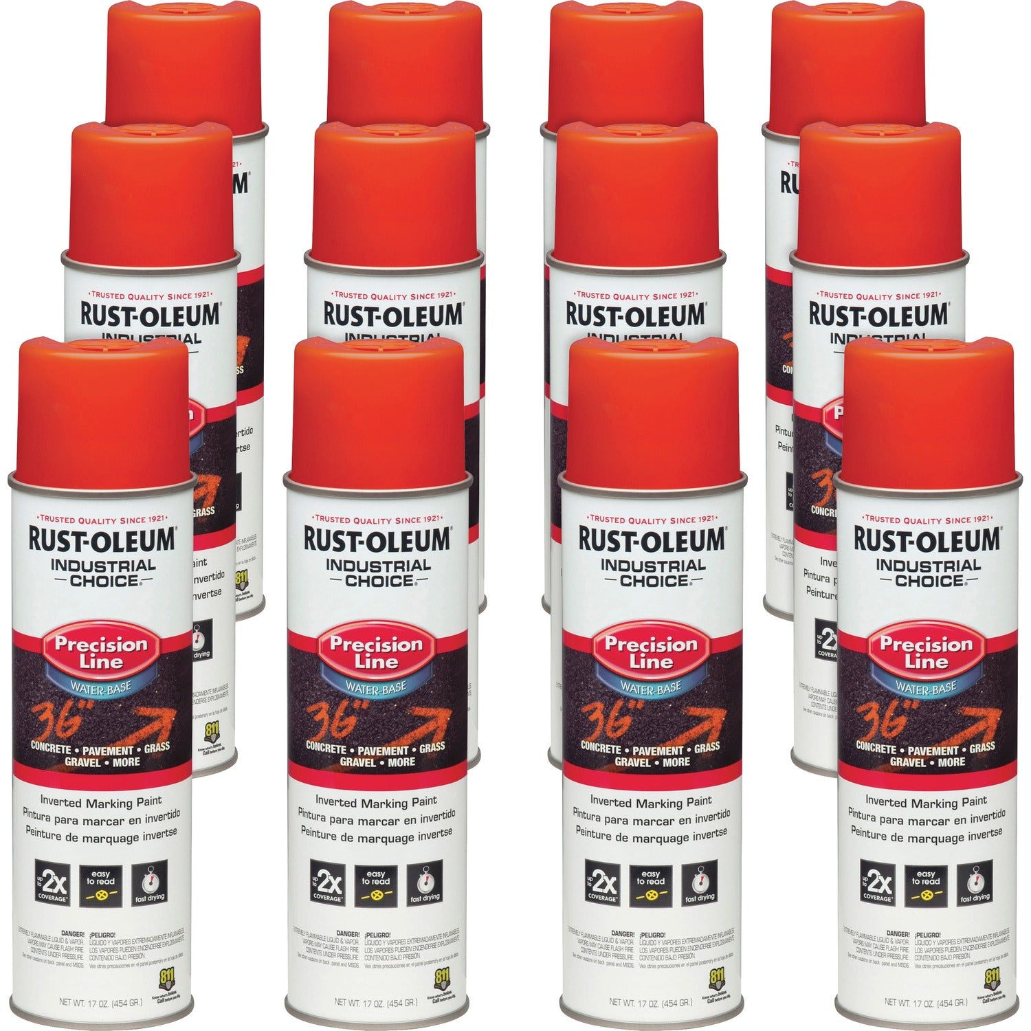 Rust-Oleum Industrial Choice Precision Line Marking Paint (RST203035CT)