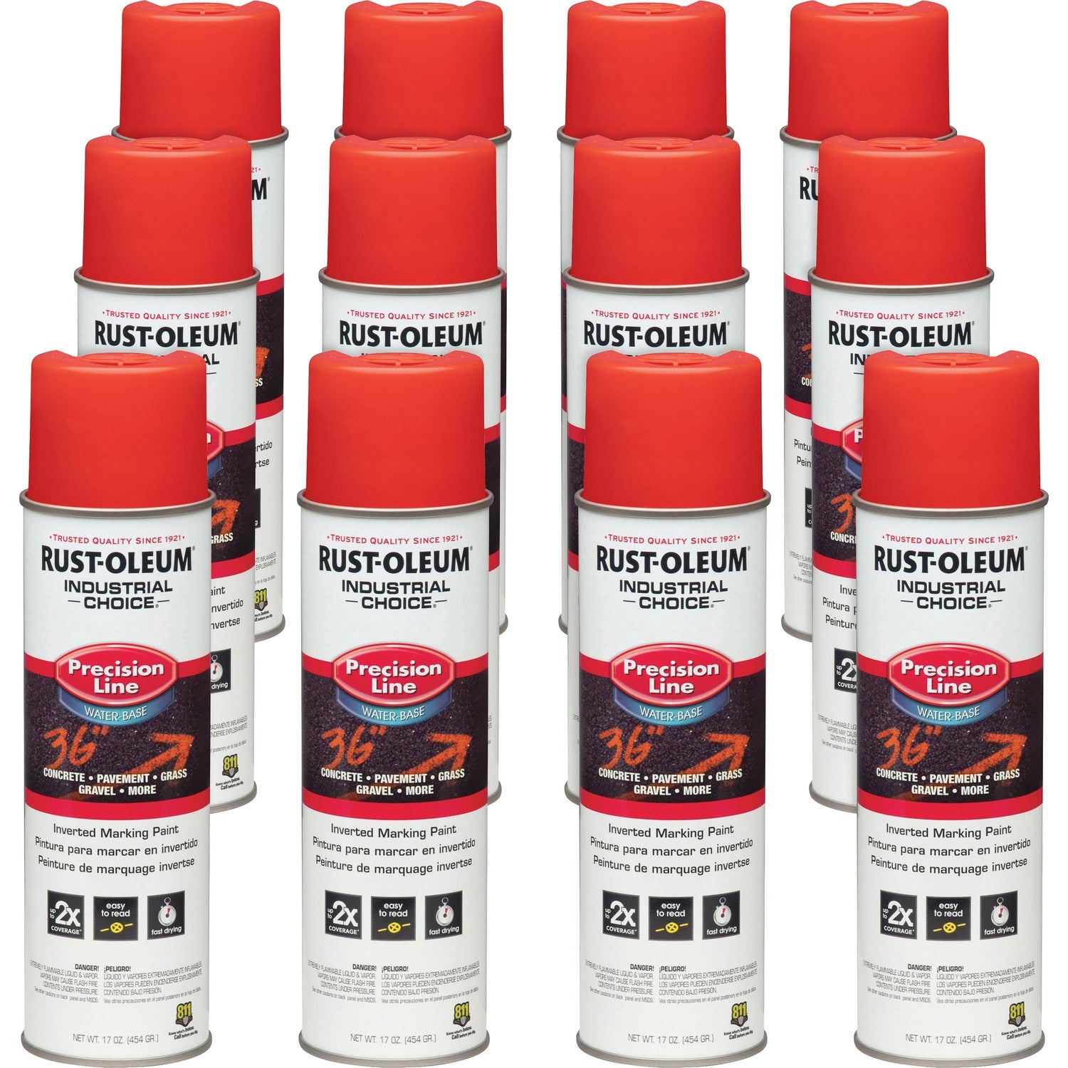 Rust-Oleum Industrial Choice Precision Line Marking Paint (RST203038CT)